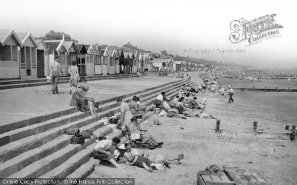 Photo of Frinton On Sea, The Promenade And Beach c.1950