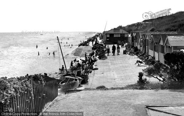 Photo of Frinton On Sea, The Promenade c.1955