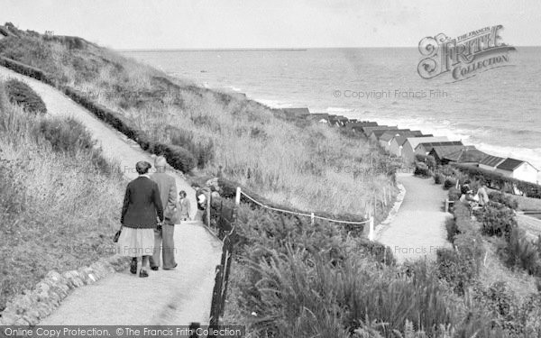 Photo of Frinton On Sea, The Zig Zag Path c.1955