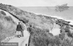 Frinton-on-Sea, The Zig Zag Path c.1955, Frinton-on-Sea