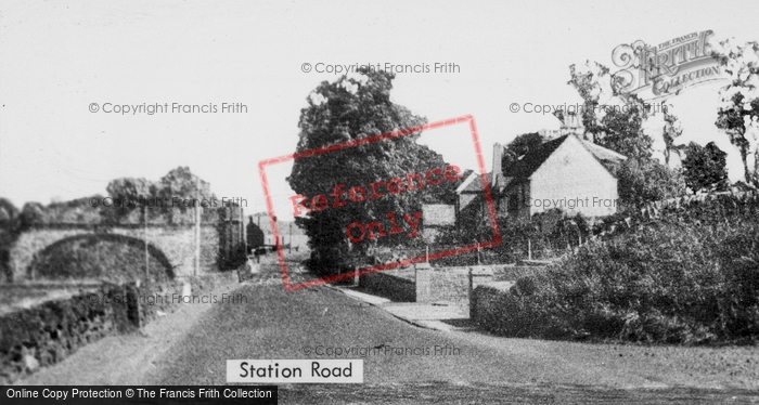 Photo of Friockheim, Station Road c.1950