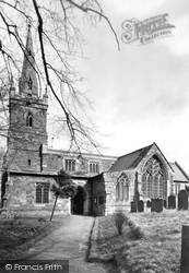 Frisby, Church Of St Thomas Of Canterbury c.1955, Frisby On The Wreake