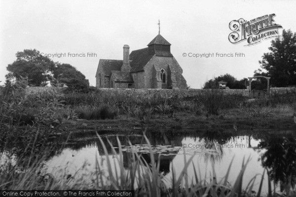 Photo of Friston, Parish Church Of St Mary The Virgin c.1955