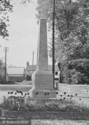 The Memorial c.1955, Frocester
