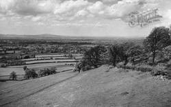 View Towards Gloucester From Forcester Hill c.1960, Frocester