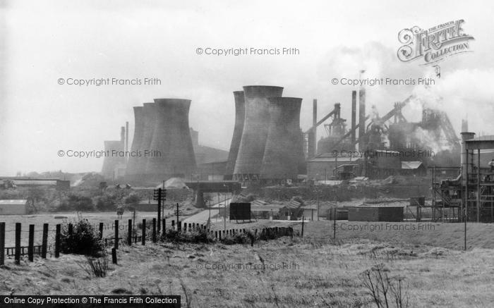 Photo of Frodingham, Works, Cooling Towers c.1960