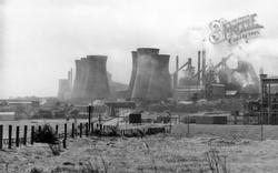 Works, Cooling Towers c.1960, Frodingham