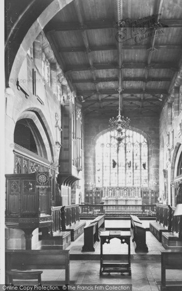 Photo of Frodsham, Church Interior c.1960
