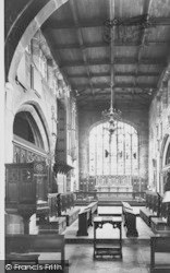 Church Interior c.1960, Frodsham