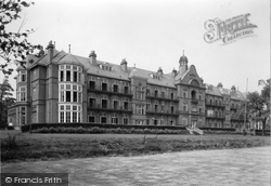 Crossley Sanatorium From The Gardens c.1935, Frodsham