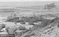 From Overton Hill c.1960, Frodsham