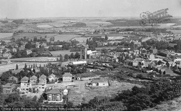 Photo of Frodsham, From Overton Hill c.1960