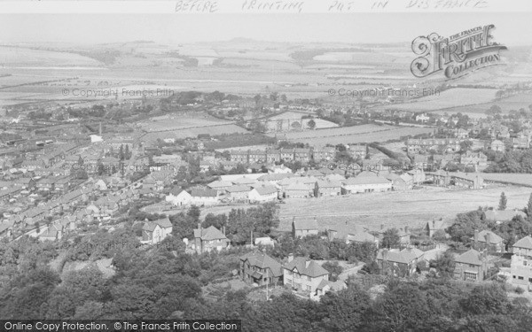 Photo of Frodsham, From Overton Hill c.1960