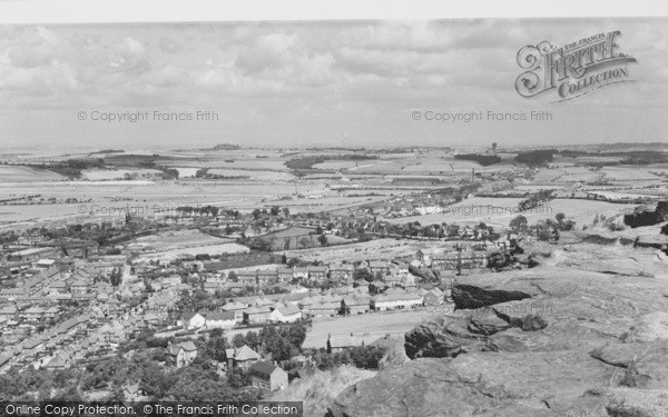 Photo of Frodsham, From Overton Hill c.1965