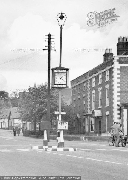Photo of Frodsham, High Street Clock c.1955