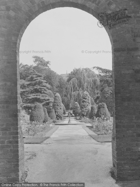 Photo of Frodsham, In Castle Park c.1955