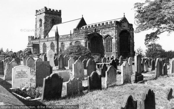 Photo of Frodsham, Overton Church c.1960