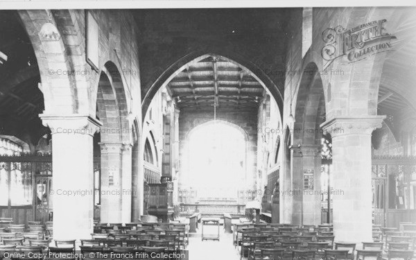 Photo of Frodsham, Overton Church Interior c.1960