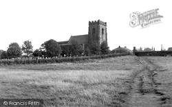 St Laurence Parish Church, Overton c.1960, Frodsham