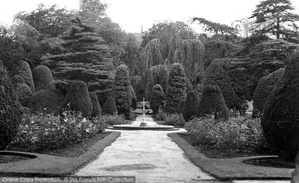 Photo of Frodsham, The Gardens, Castle Park c.1960