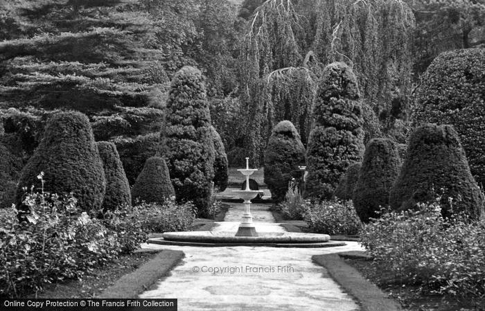 Photo of Frodsham, The Gardens, Castle Park c.1960
