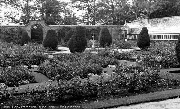 Photo of Frodsham, The Gardens, Castle Park c.1960
