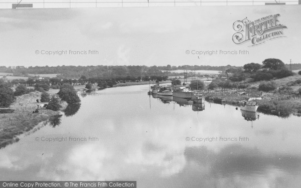 Photo of Frodsham, The River Weaver c.1960