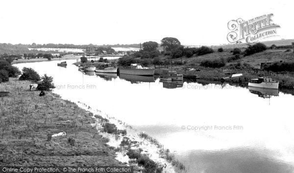 Photo of Frodsham, The River Weaver c.1960