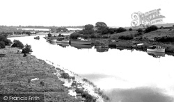 The River Weaver c.1960, Frodsham
