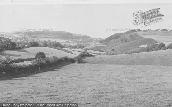 Photo of Frodsham, View From Manley Road c.1960