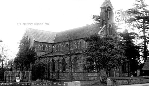 Photo of Frogmore, Holy Trinity Church c.1955