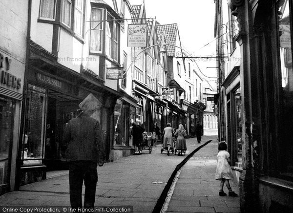 Photo of Frome, Cheap Street c.1950