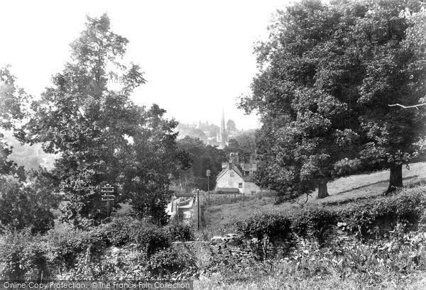 Photo of Frome, From Willow Vale 1907