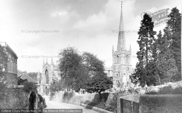 Photo of Frome, St John's Church From Gentle Street 1949