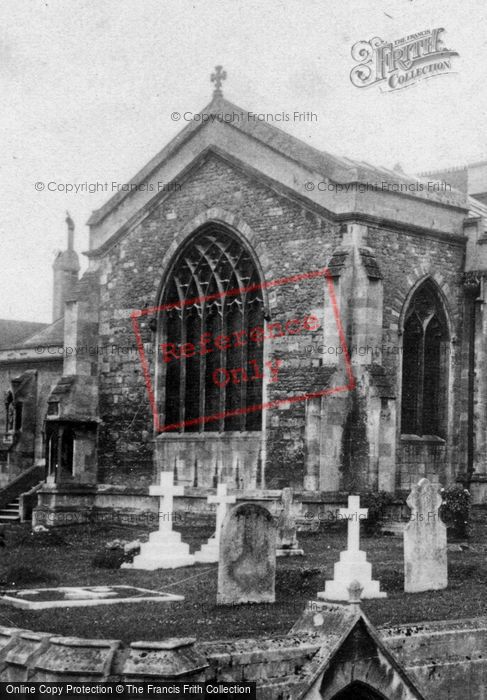 Photo of Frome, St John's Church North Side 1907