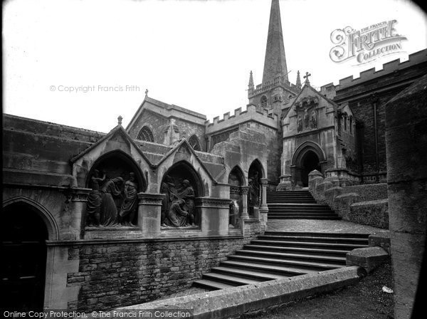 Photo of Frome, St John's Church, The Via Crucix c.1900