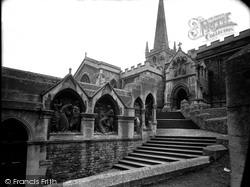 St John's Church, The Via Crucix c.1900, Frome