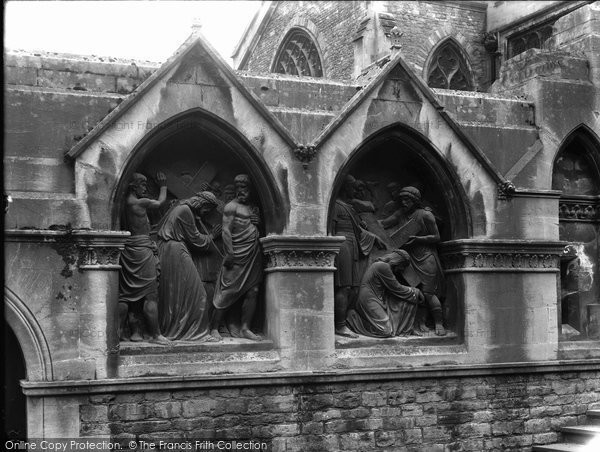 Photo of Frome, The Via Crucix, St John's Church c.1900