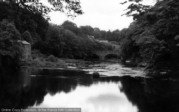 Photo of Froncysyllte, Bridge And River Dee c.1955