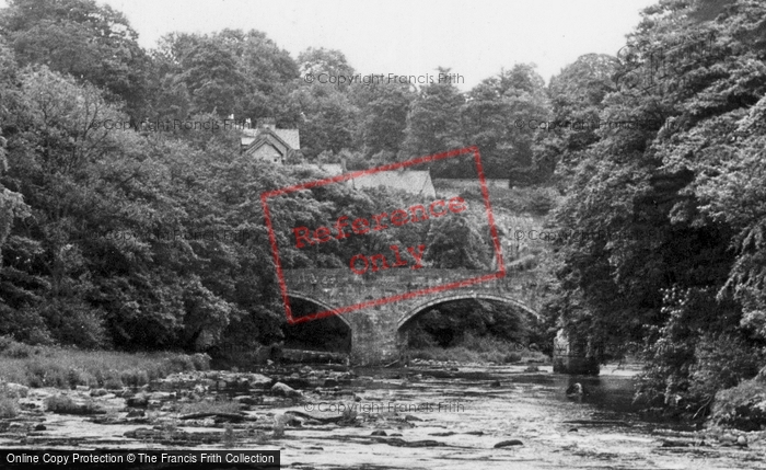 Photo of Froncysyllte, Bridge And River Dee c.1955