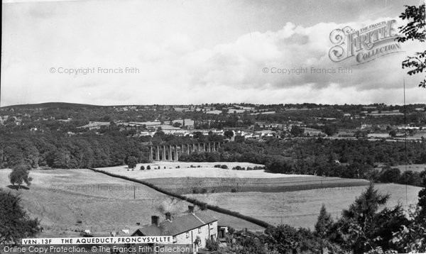 Photo of Froncysyllte, General View And Pontcysyllte Aqueduct c.1955