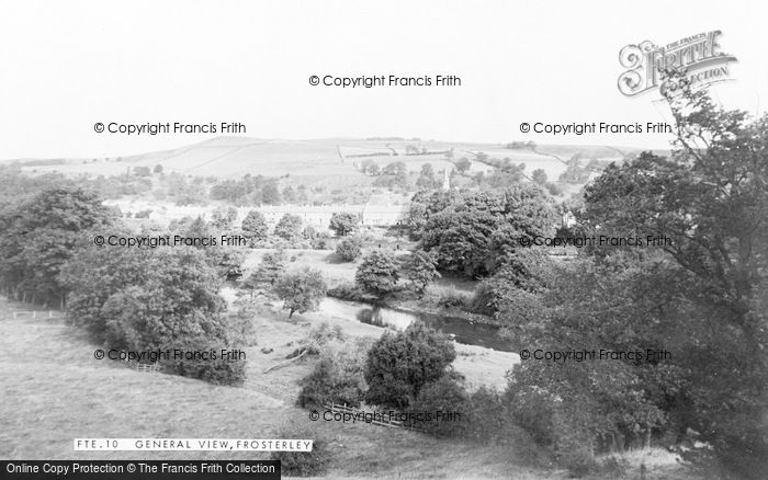 Photo of Frosterley, General View c.1955