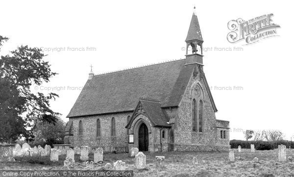 Photo of Froxfield Green, St Peter's Church c.1960