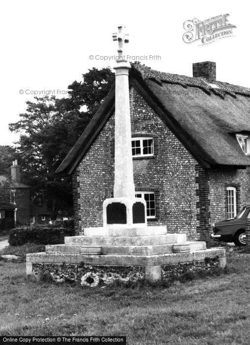 Photo of Froxfield Green, The War Memorial c.1960
