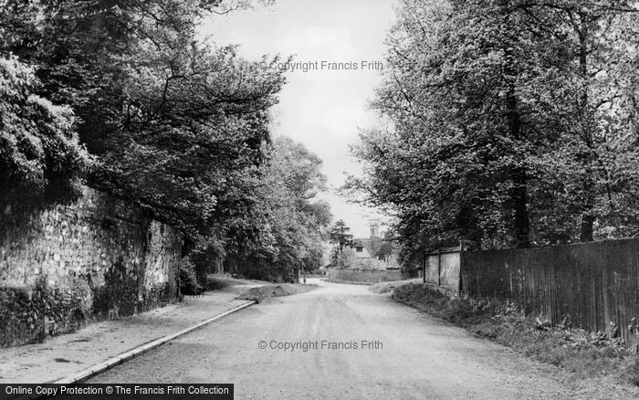 Photo of Fulbourn, Manor Walk c.1950