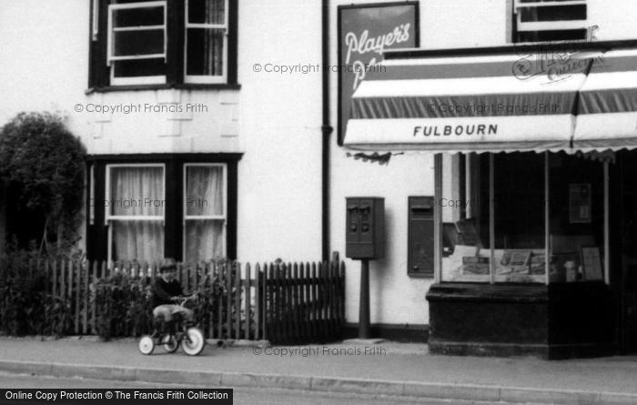 Photo of Fulbourn, Riding A Tricycle By The Post Office c.1968