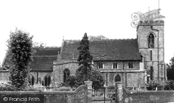 St Vigor's Church c.1950, Fulbourn