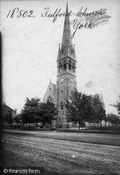 St Oswald's Church c.1885, Fulford