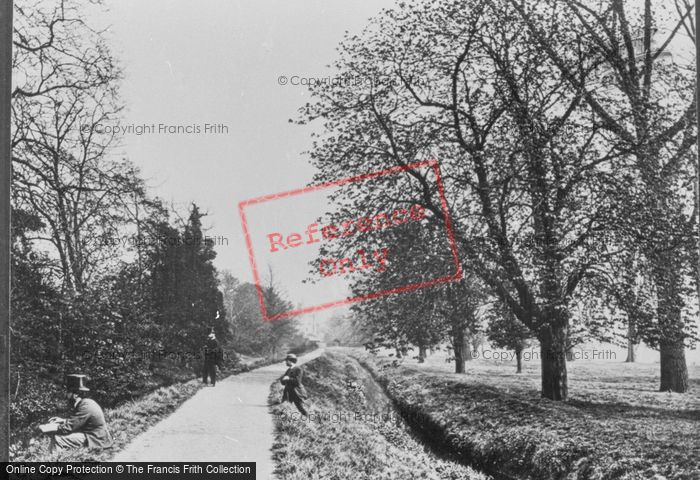 Photo of Fulham, Bishops Walk c.1900 - Francis Frith