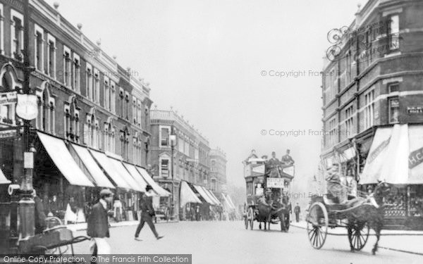 Photo of Fulham, Fulham Road c.1900